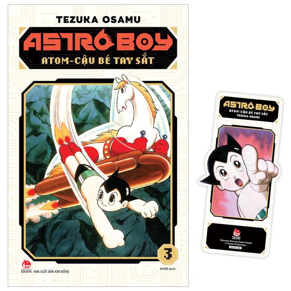 Sách - Astro Boy - Atom Cậu Bé Tay Sắt - Tập 3 - Tặng Kèm Bookmark