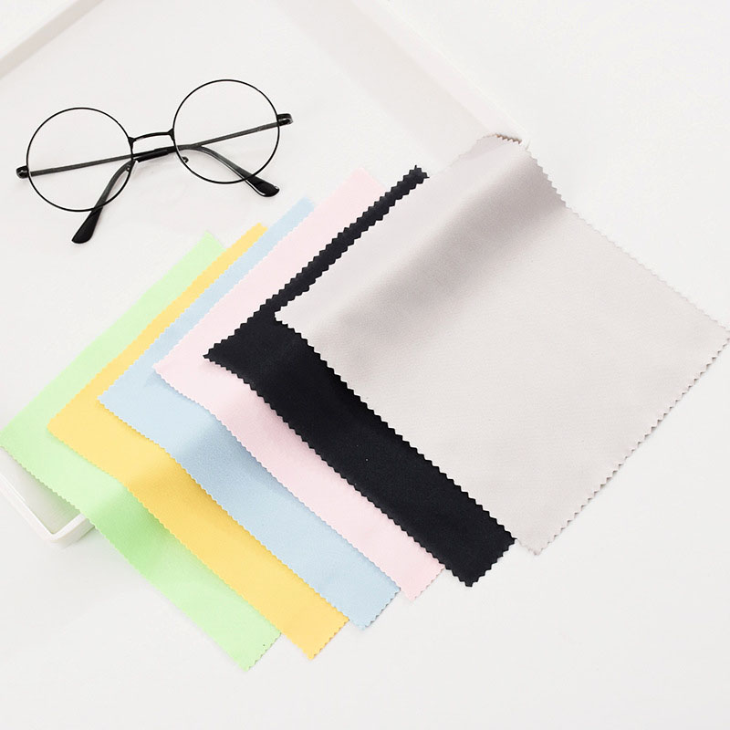 Set 5 khăn lau kính mắt, vải lau kính, đồng hồ điện thoại cotton thoáng khí PK6