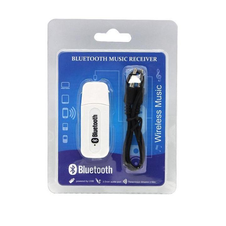 USB Thu Bluetooth Music Receiver 3.5mm - Màu Ngẫu Nhiên