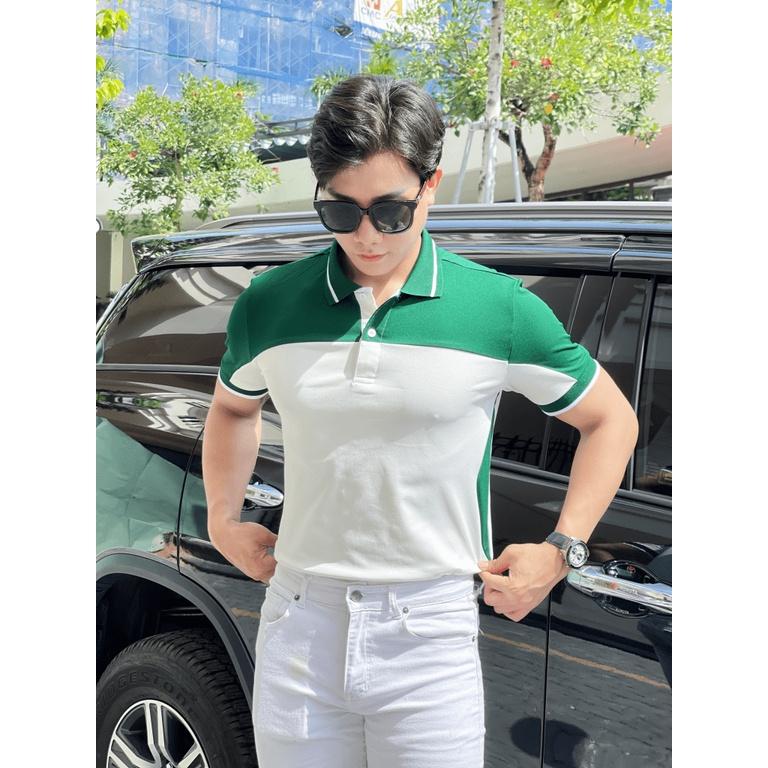ÁO THUN NAM CỔ BẺ TAY NGẮN FORM ÔM CHUẨN BODY , NÉT NAM CA HÀN QUỐC SIÊU HOT THỜI TRANG NAM 1986
