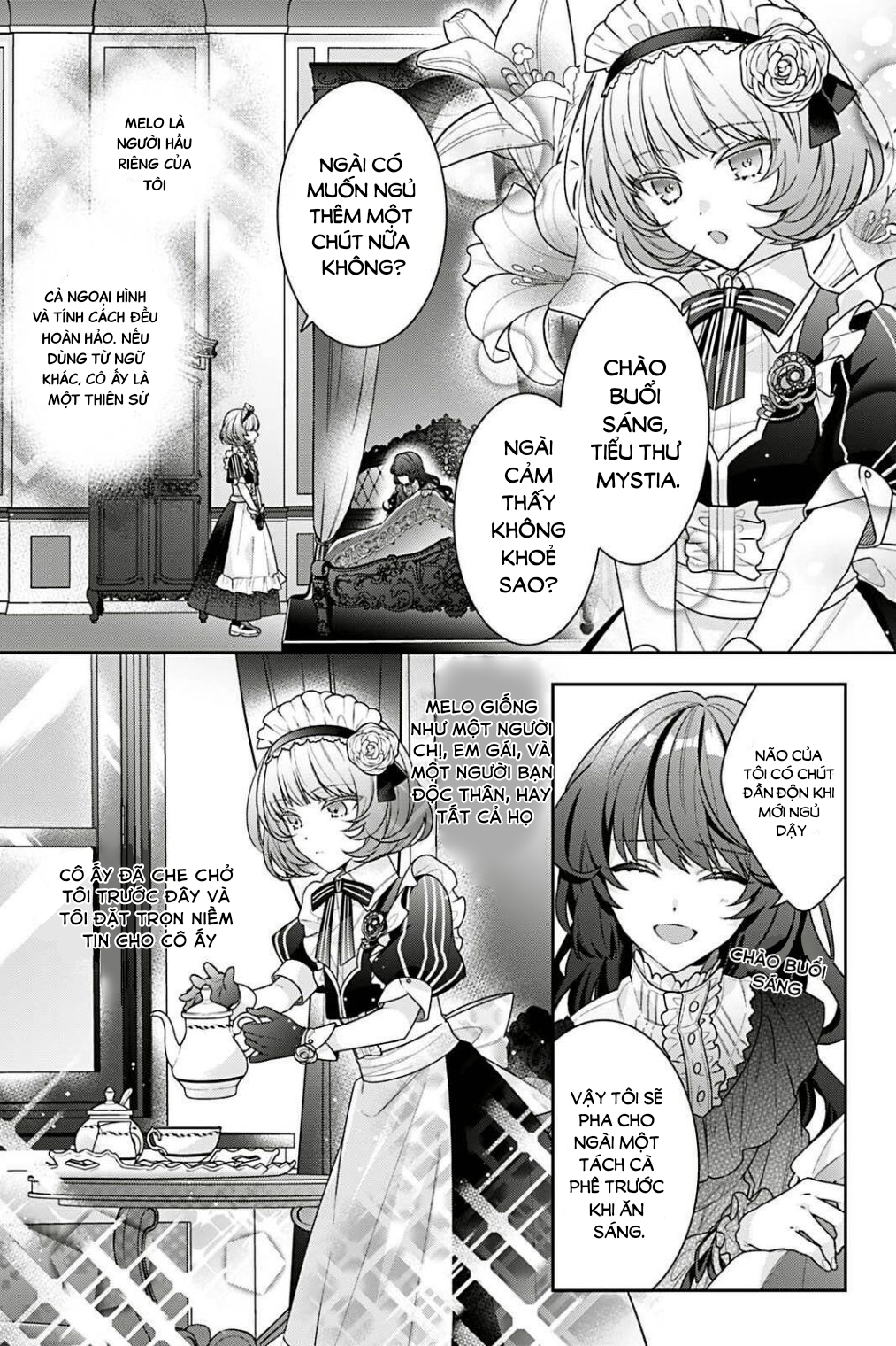 villainess và những mục tiêu của cô nàng chapter 2 3