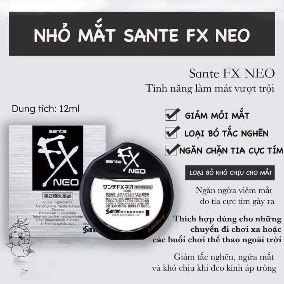 Nhỏ Mắt Sante FX Neo 12ml Nội Địa Nhật Bản