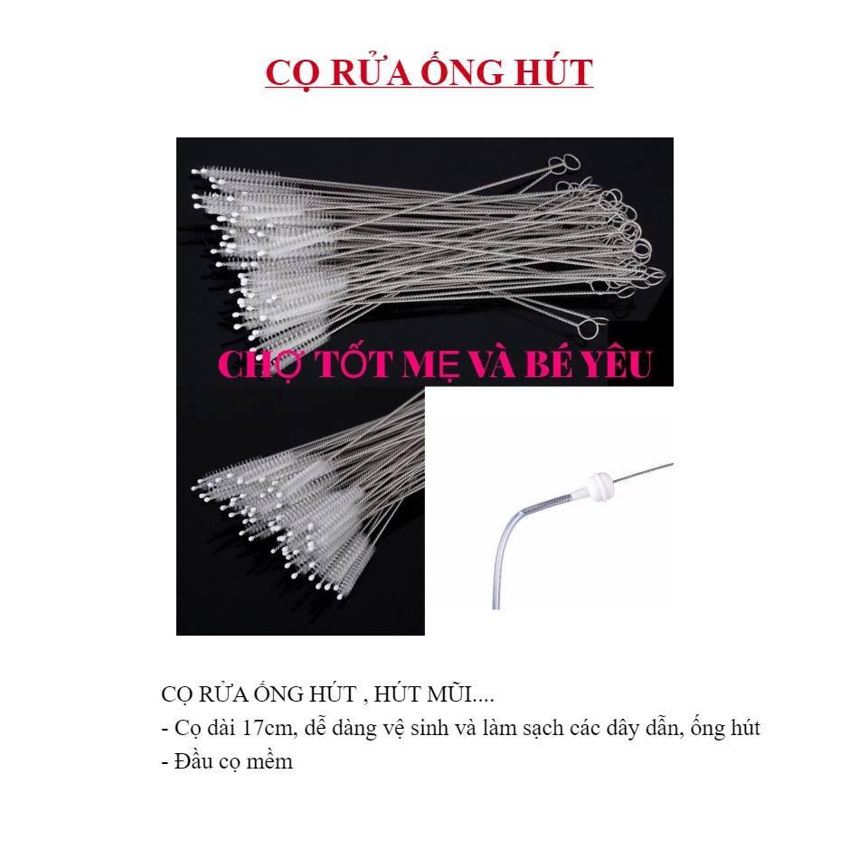 SET 100 Cọ Rửa Ống Hút Tái Sử Dụng