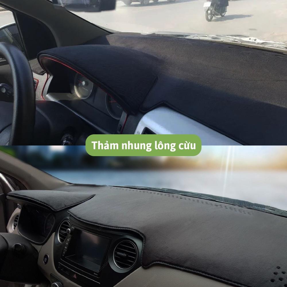 Thảm taplo ô tô Vinfast VF e34 VF8 Fadil Lux A/Huyndai/Honda - Hàng Nhập Khẩu