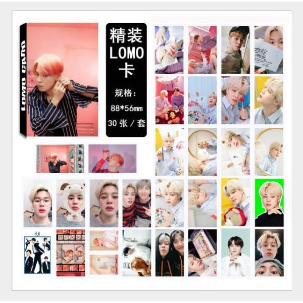 Lomo Card BTS Lomo Card Jimin Mới Nhất 2019