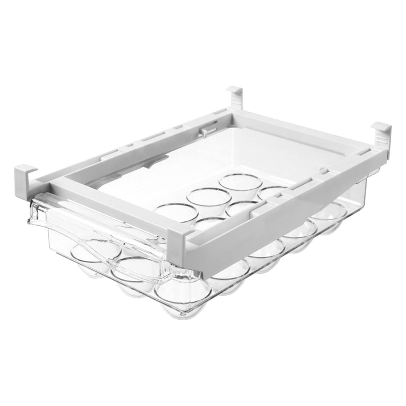 Refrigerator Drawer Organizer Fridge Shelf Holder Storage Box
