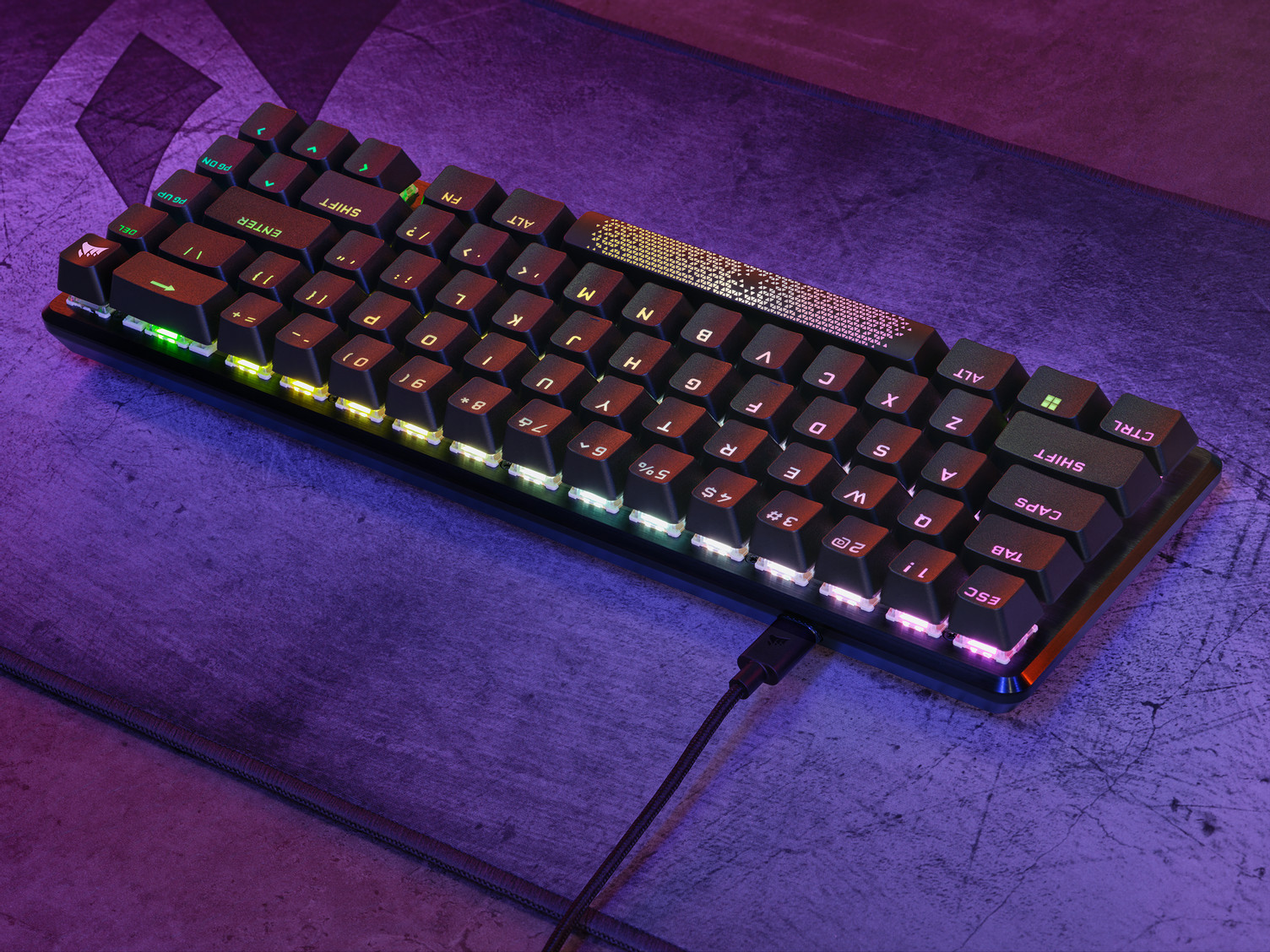 Bàn phím Corsair K65 PRO MINI RGB OPX_Mới, hàng chính hãng