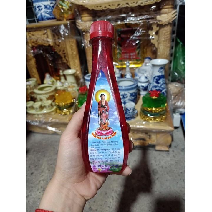 Chai nước ngũ vị hương chăm sóc đồ thờ