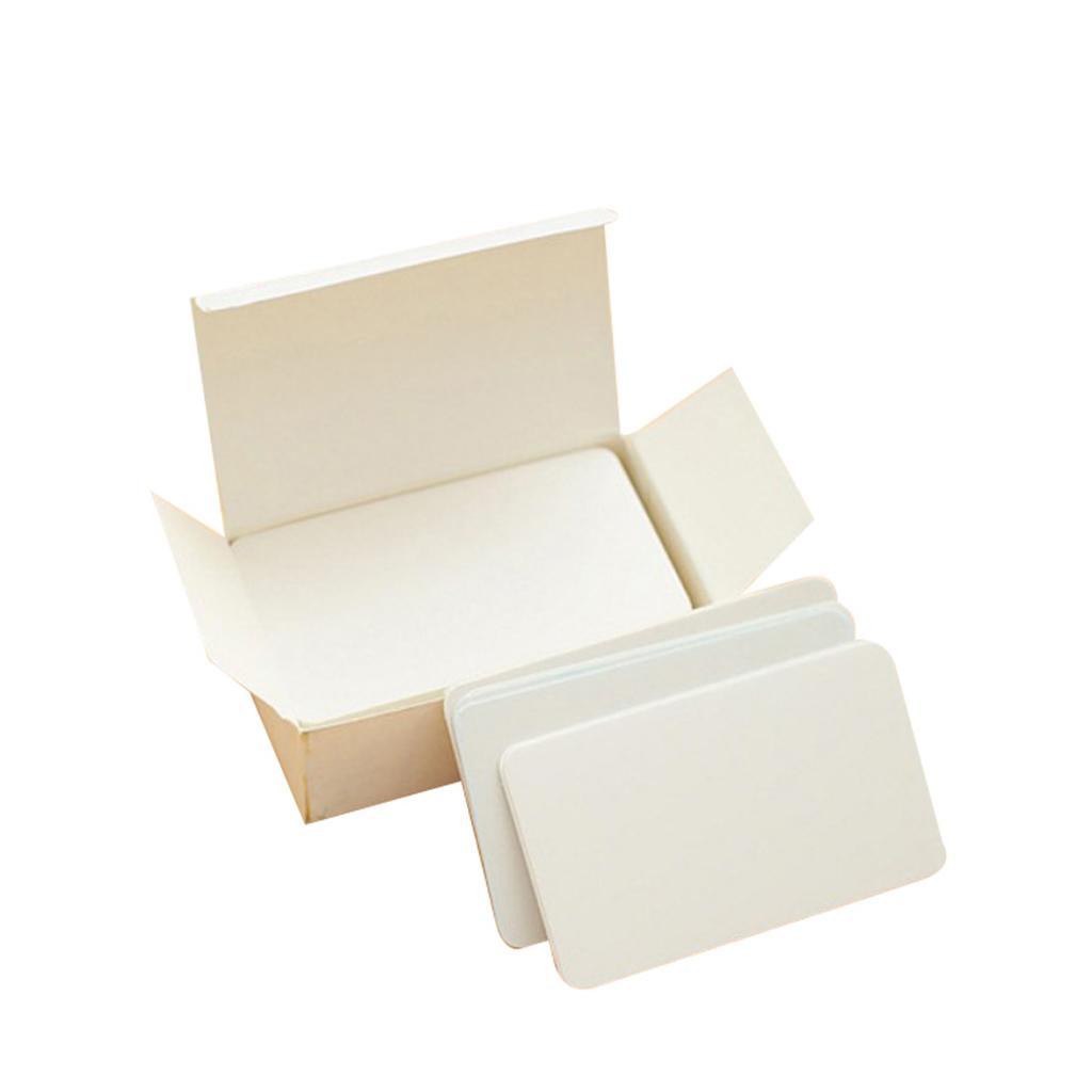 2x Paper Blank Index Cards, 90 Sheets, Perfect for Flash Cards, Study Notes And More