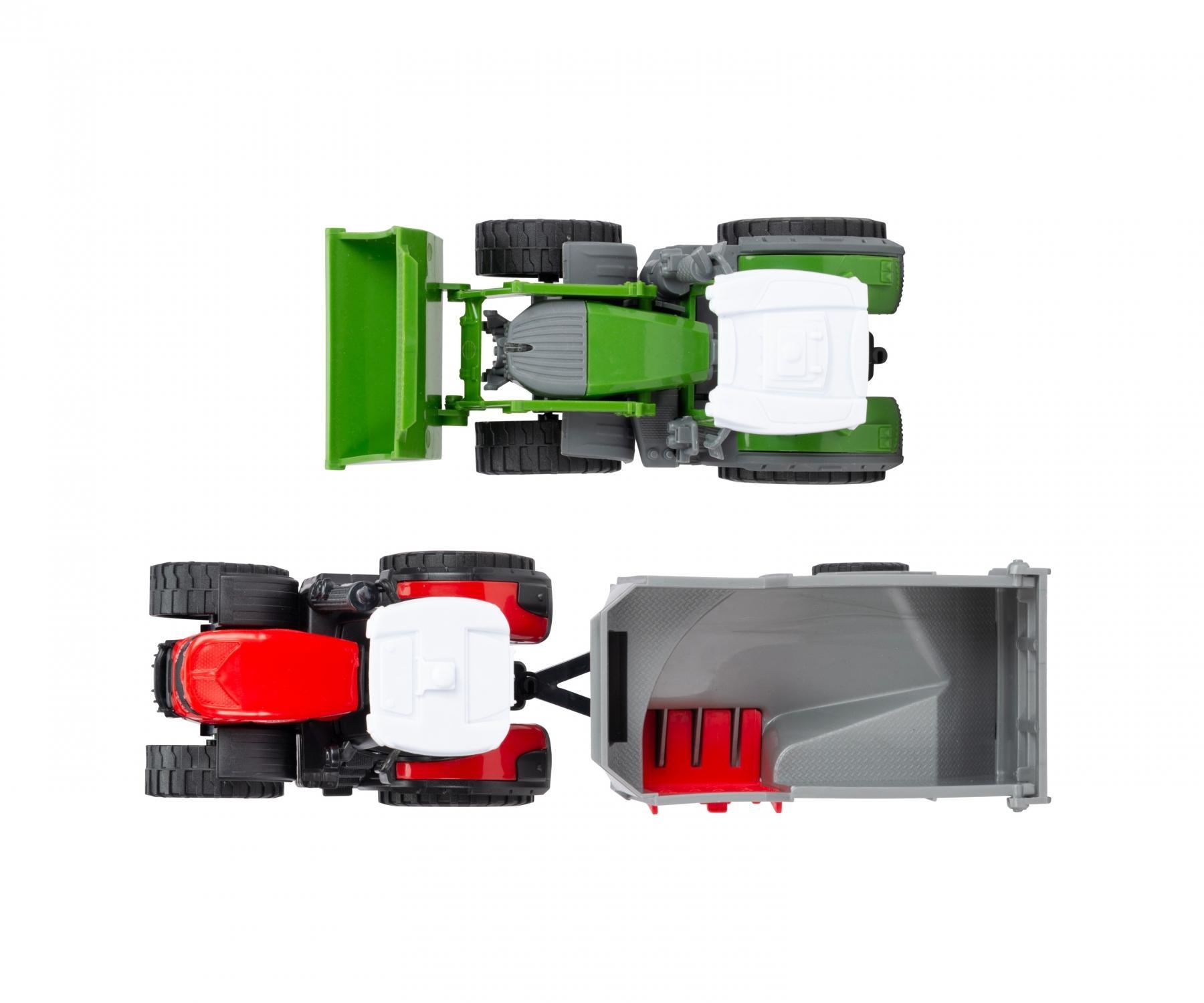 Bộ 2 Đồ Chơi Mô Hình Xe Nông Trại Farm Set - Dickie Toys 203732006