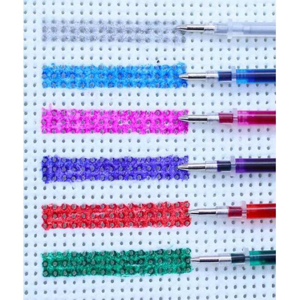 6x Soluble Pen Tailor Vanishing Fabric Marker DIY Embroidery Cross-stitch Crafts