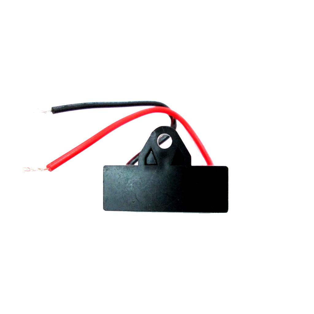 CBB60 AC 450V 1.5UF Trụ Hình Động Cơ Tụ Điện Dung Trắng