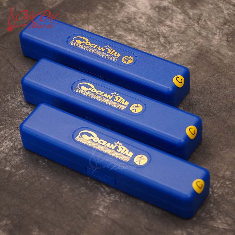 &lt;Đi Kèm Hộp Đựng Chắc Chắn&gt; Kèn Harmonica Ocean Star Tremolo 48C, Phù Hợp Với Người Mới Tập Chơi