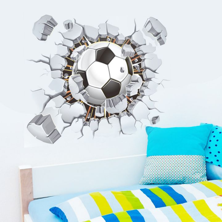 Decal dán tường Quả bóng 3D AmyShop DCS042