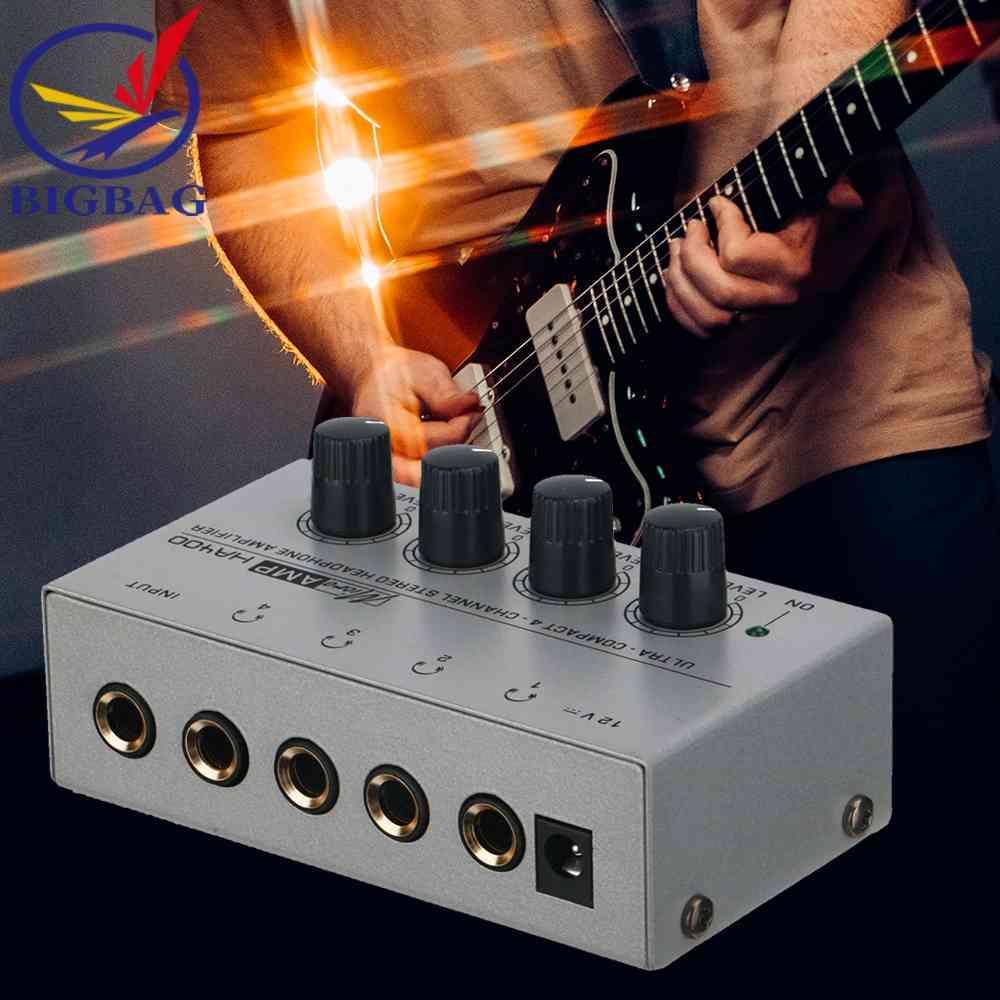 Ultra Bộ Khuếch Đại Âm Thanh 4 Kênh Chuyên Dụng Cho Studio