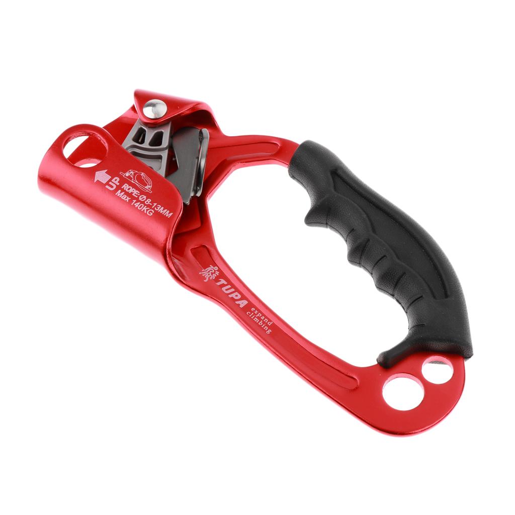 Outdoor Sports Rock Climbing Hand Ascender Device Riser Red Right Hand