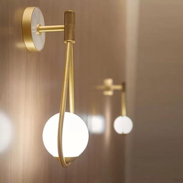 Đèn tường mặt trăng, đèn trang trí, đèn decor, đèn phòng ngủ