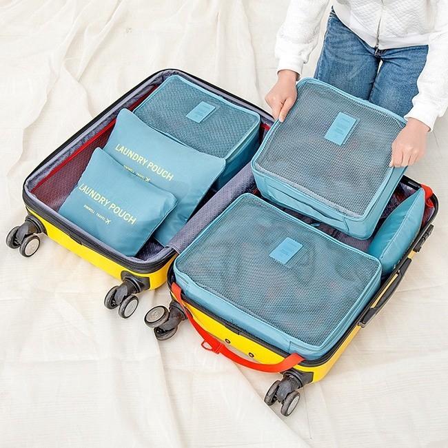 Bộ 06 Túi Xách Du Lịch Tiện ích Bag in Bag xếp gọn QSTORE QS123