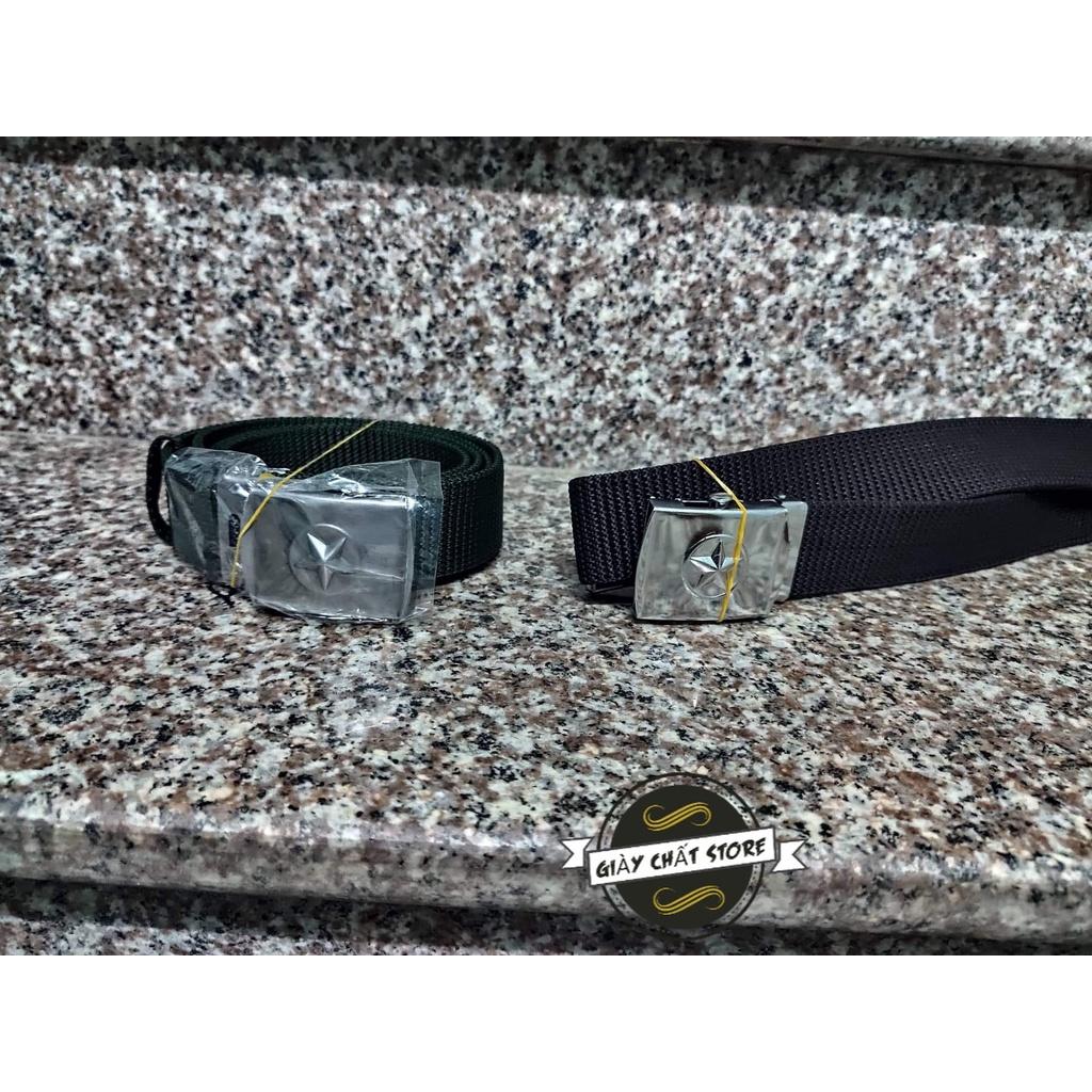 Combo Dây Lưng Lính Dù Xanh lá - Xanh đen