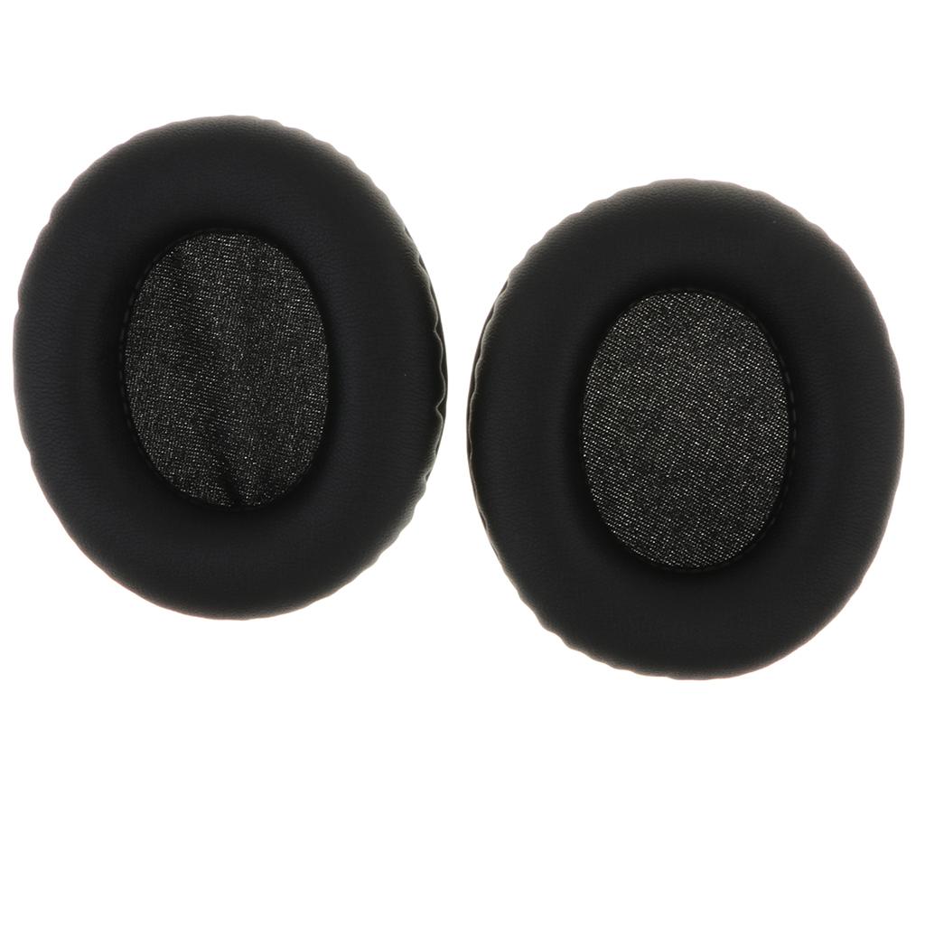 2x Replacement Ear Pads Cushions for Sony MDR ZX750bn Headset Black