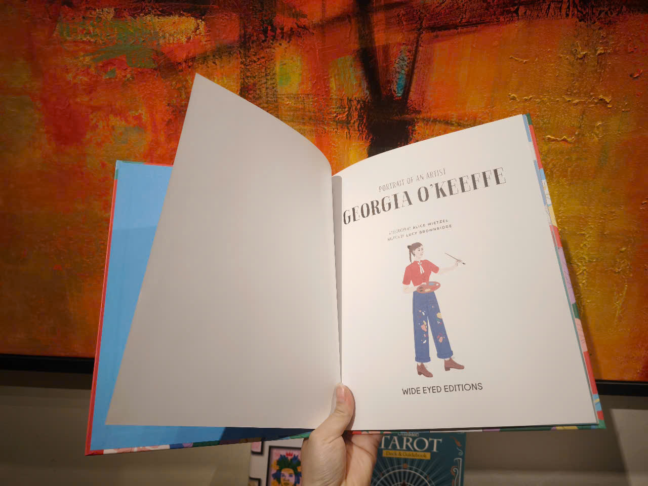 Sách - Portrait of an Artist: Georgia O'Keeffe by Lucy Brownridge - Nonfiction/ Art /Biography in English