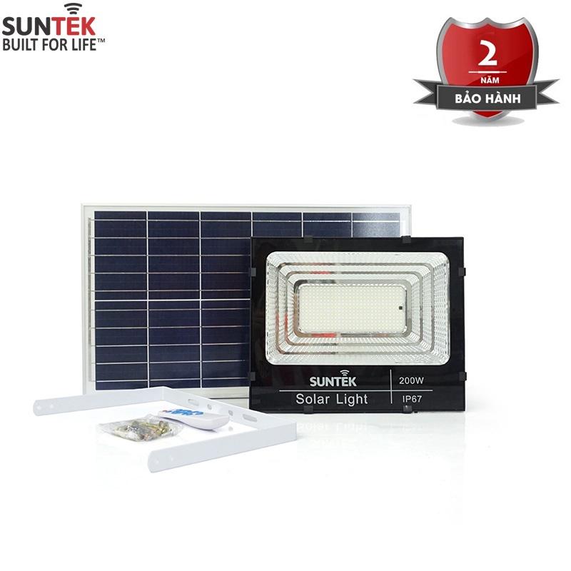 Đèn pha năng lượng mặt trời SUNTEK LED SOLAR 200W - Hàng Chính Hãng
