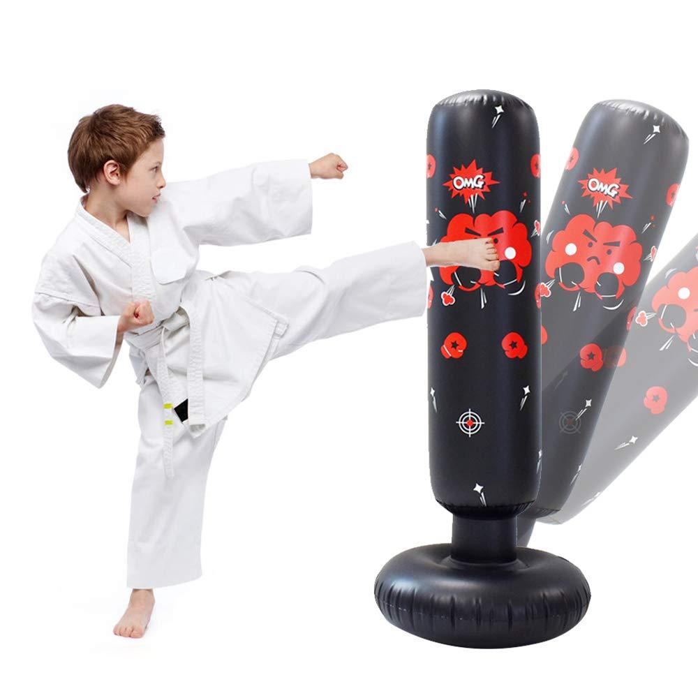 Bấm bóng 120cm, bơm hơi cho trẻ em, túi thức ăn với sự phục hồi ngay lập tức, để thực hành Taekwondo Karate MMA