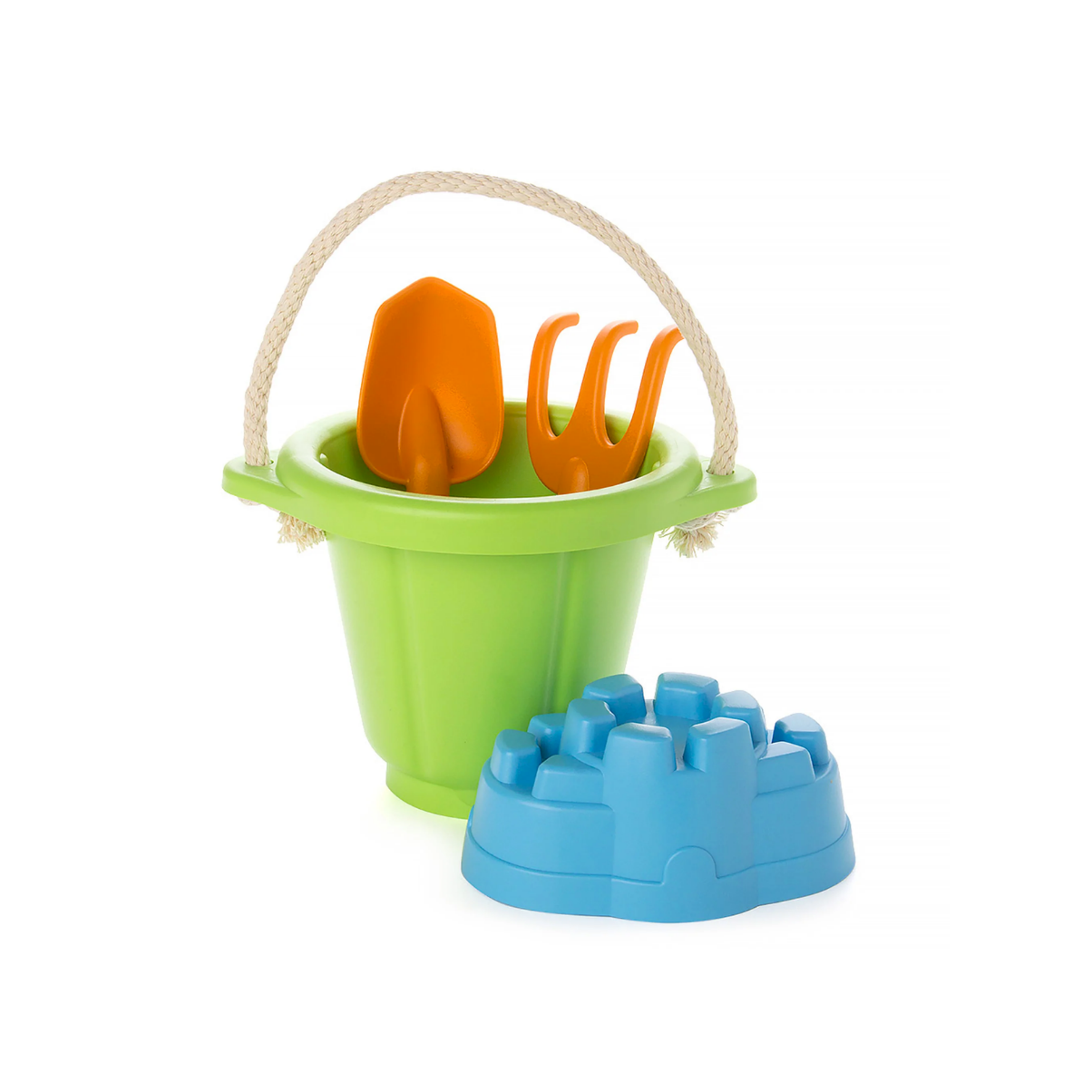 Bộ Đồ Chơi Cát Green Toys Cho Bé Từ 18 Tháng - Xanh Lá