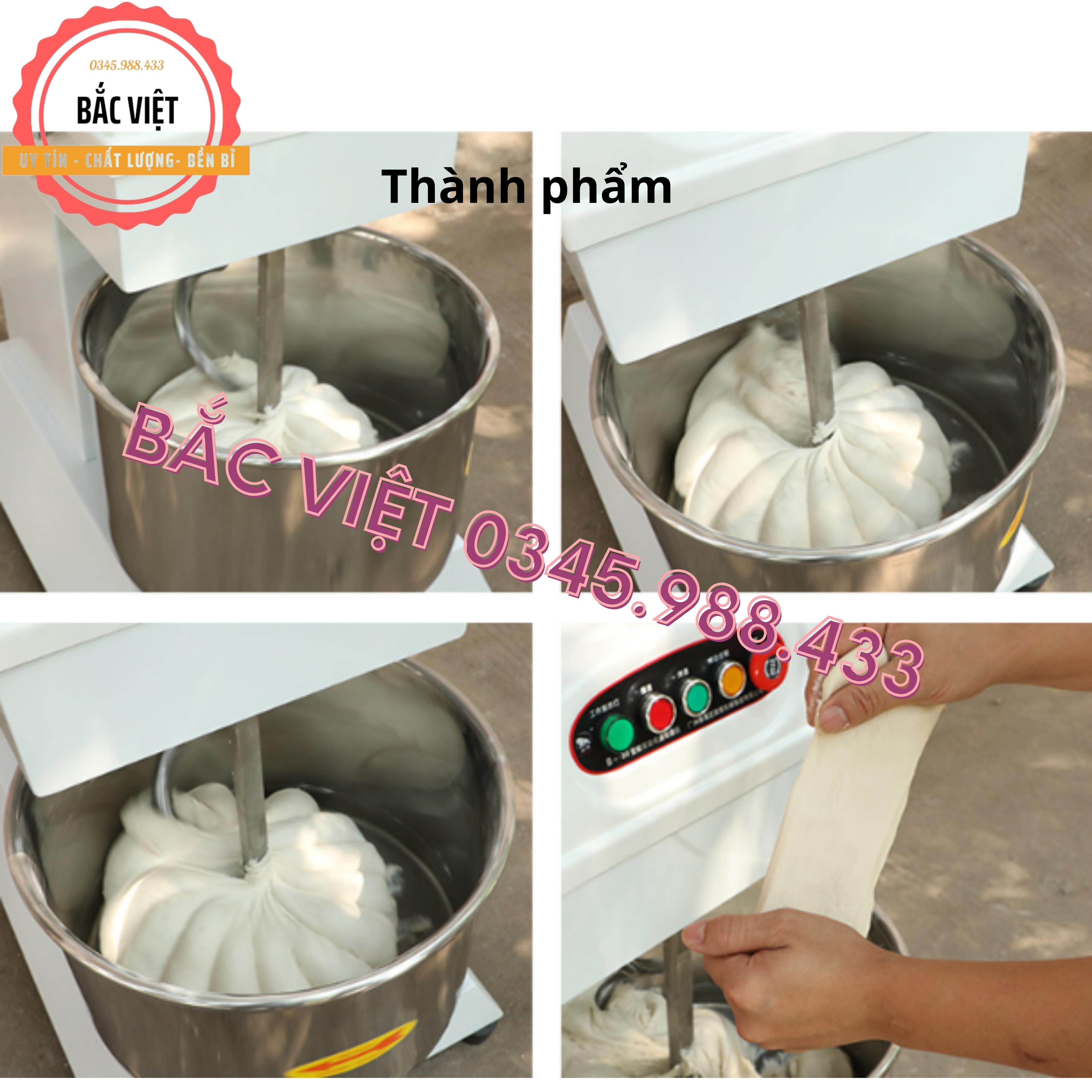 Máy trộn bột, nhào bột chuyên dụng BH20 cối trộn 20L trộn từ 2-7kg bột khô kèm ảnh thật