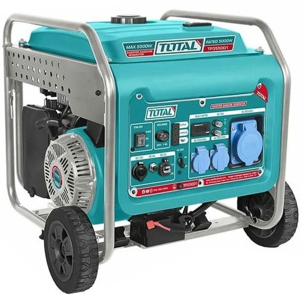 MÁY PHÁT ĐIỆN DÙNG XĂNG BIẾN TẦN 5.5KW TOTAL TP355001 - HÀNG CHÍNH HÃNG