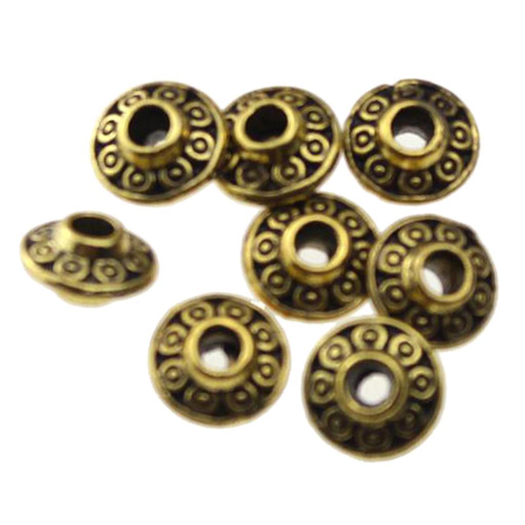 100Pcs  Style Spacer Beads Accessories DIY Jewelry Making