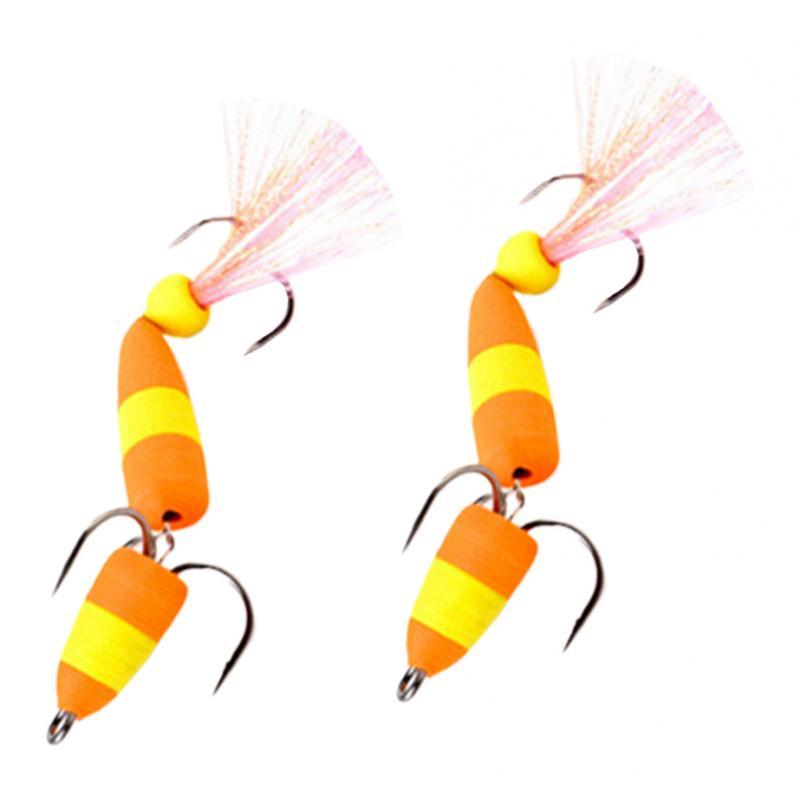 2pcs Topwater Floating Artificial Baits Crankbaits Jerkbaits Swimbaits