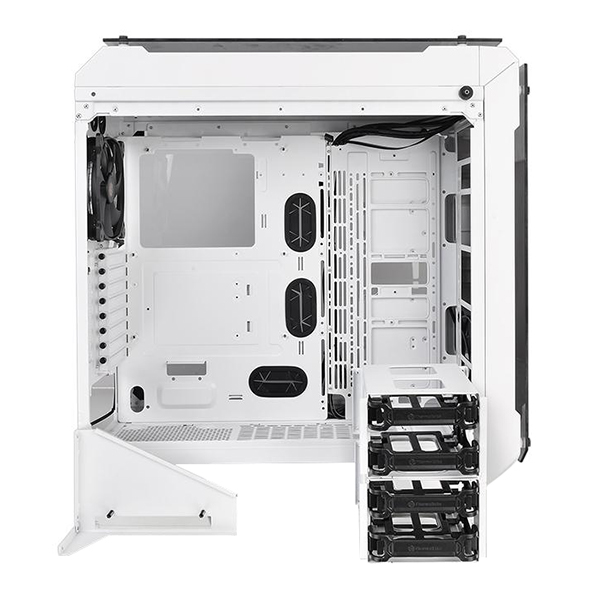 Vỏ Case Máy Tính Thermaltake View 71 Tempered Glass Snow Edition CA-1I7-00F6WN-00 E-ATX - Hàng Chính Hãng