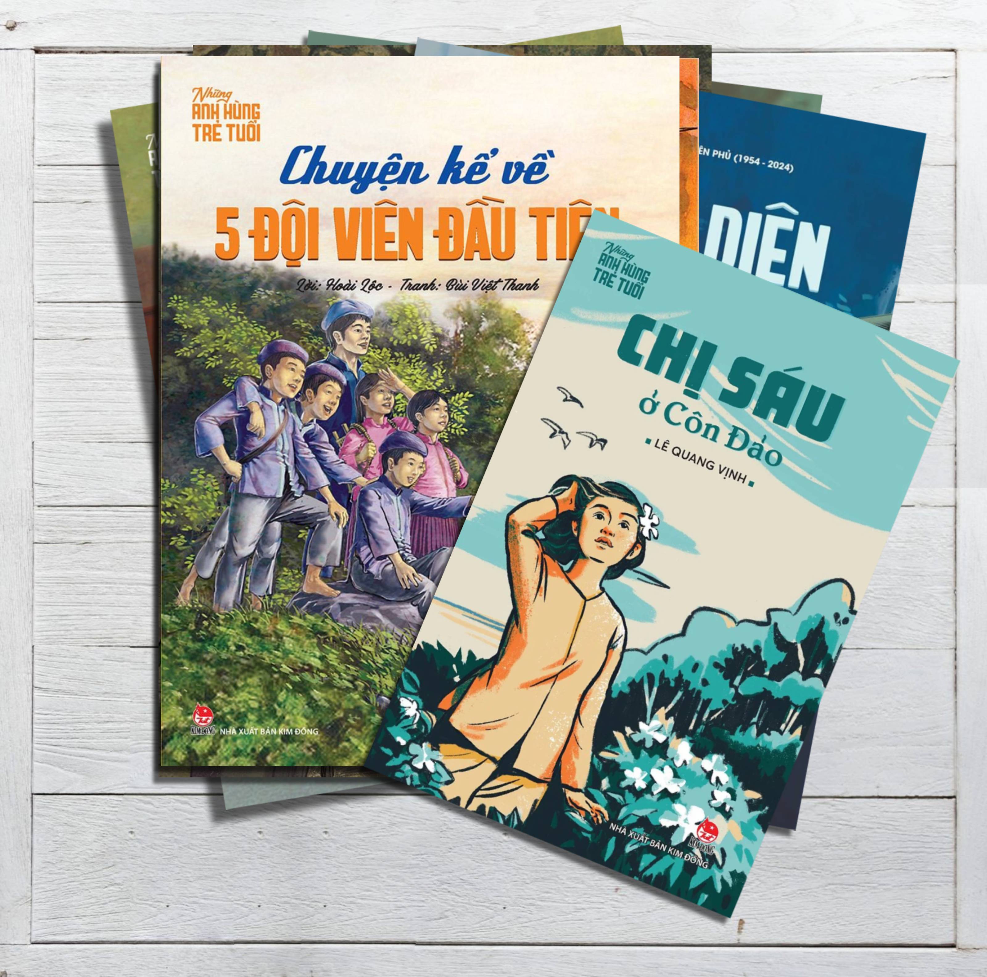 Bộ sách Những anh hùng trẻ tuổi (NXB Kim Đồng)