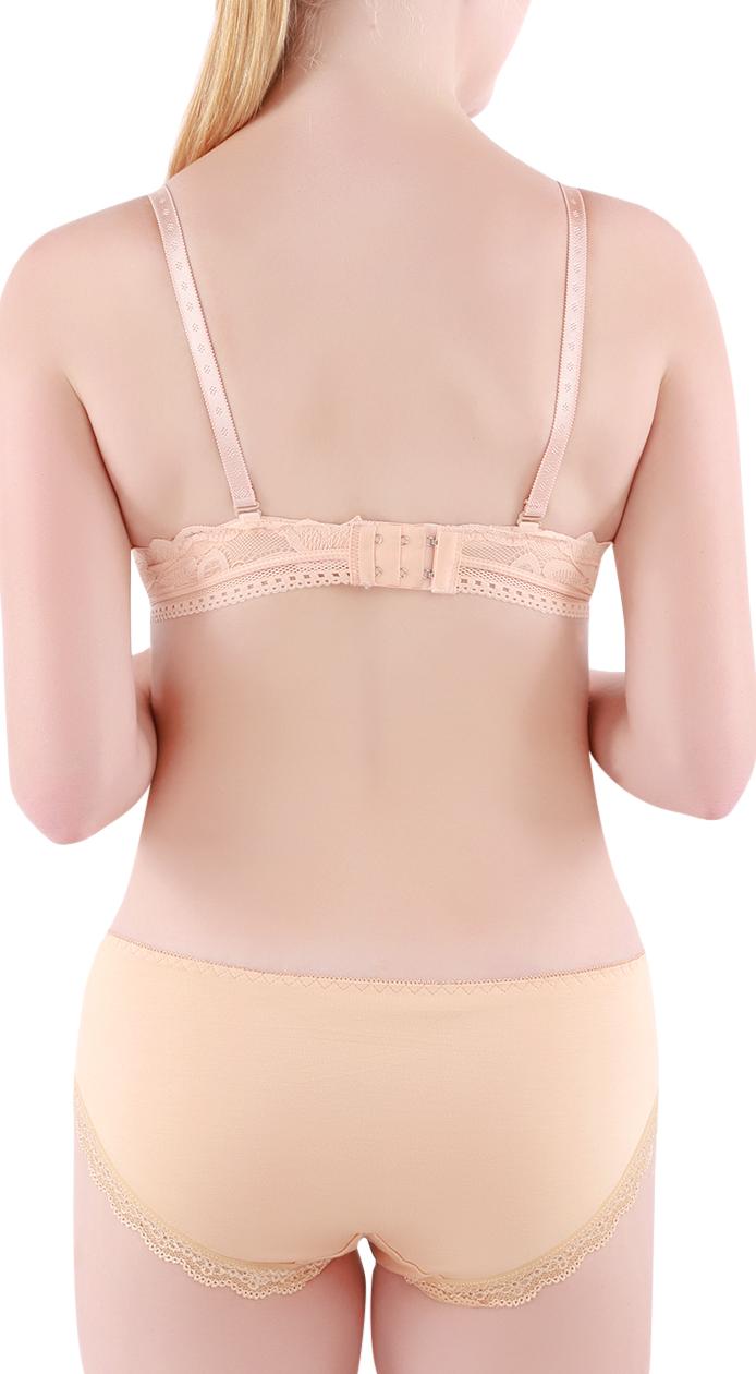 Áo Ngực Nữ Mút Dày Phối Ren 12H E363
