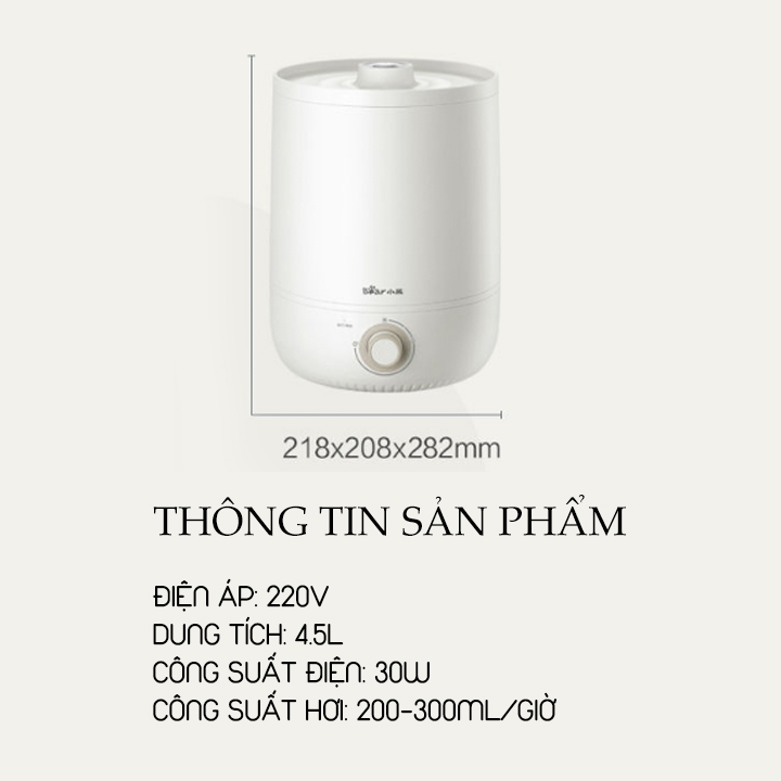 Máy phun sương tạo ẩm 4 lít