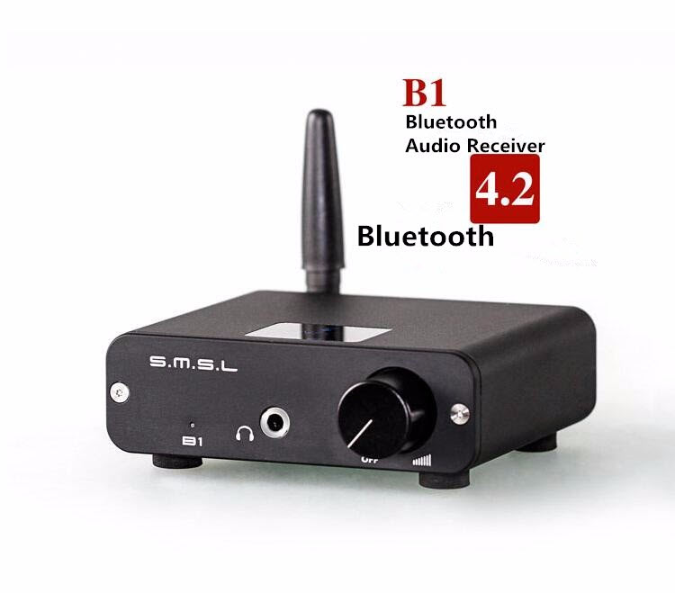 Quà Tặng Trị Giá 399K - SMSL Audio B1 - Bộ DAC Giải Mã Âm Thanh Bluetooth 4.2 NFC aptX S.M.S.L B1 - DAC Bluetooth 4.2 & NFC, aptX. - Dac Bluetooth 4.2 & NFC, aptX, SMSL Audio B1 - Hàng Chính Hãng