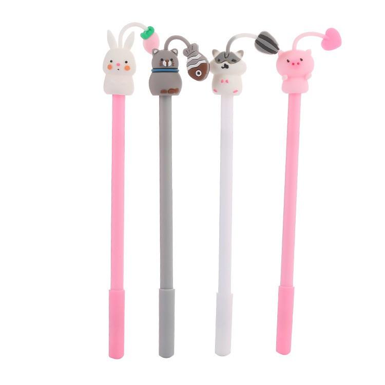 Bút Mực Gel Ngòi 0.5mm Kiểu Dáng Hoạt Hình Đáng Yêu Xinh Xắn