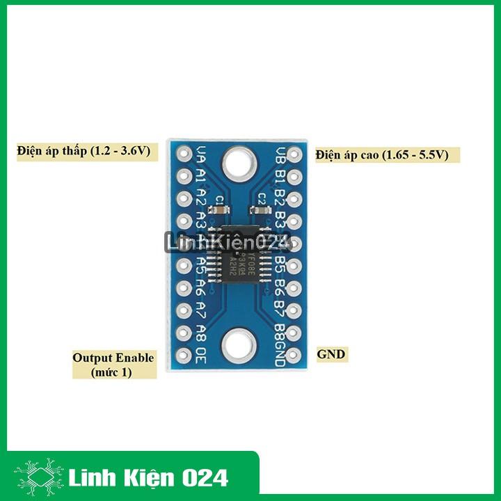 Mạch Chuyển Đổi Mức Logic 2 Chiều 8 Kênh TXS0108