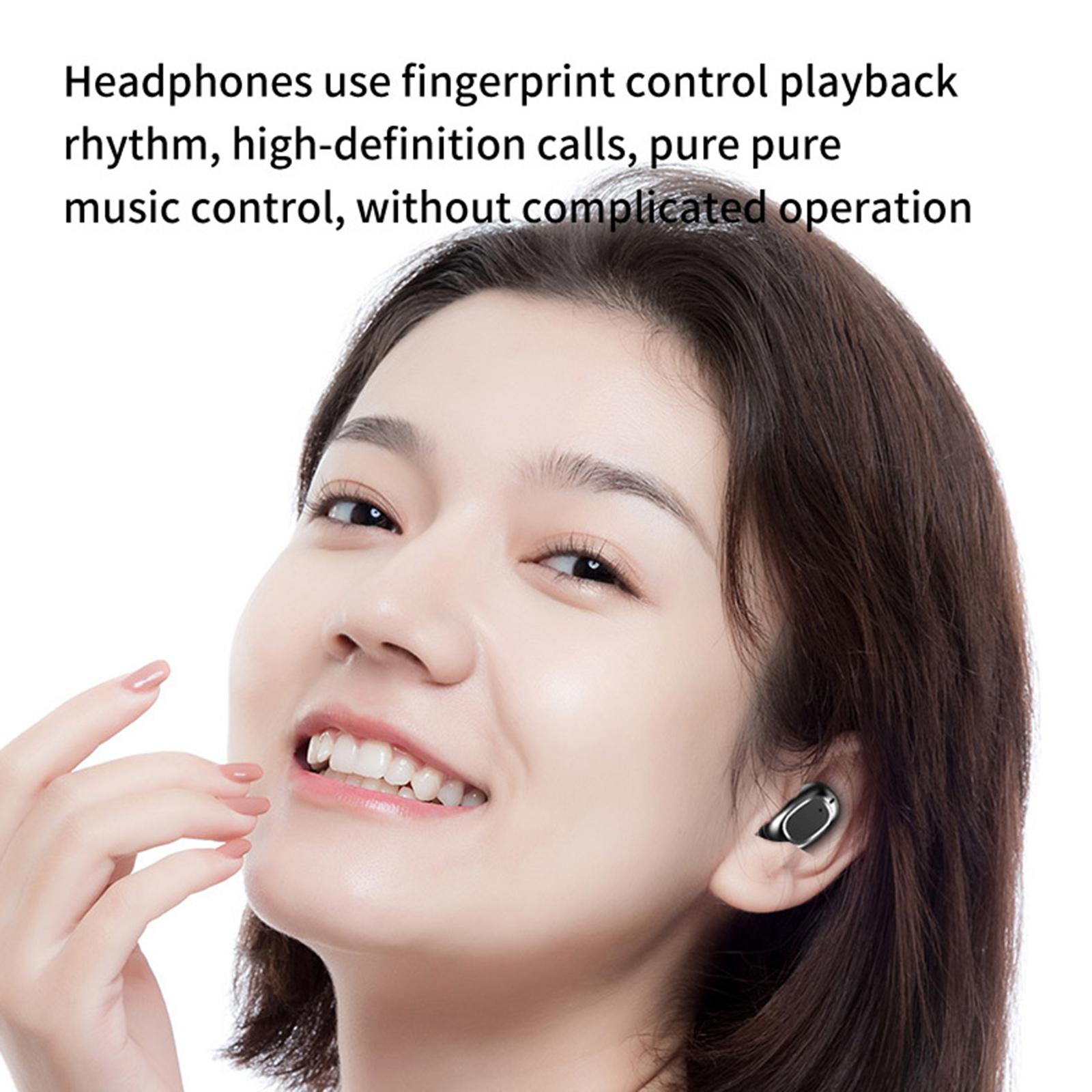 Sports Headphone Touch Control Bluetooth Wireless Earphones With Microphone