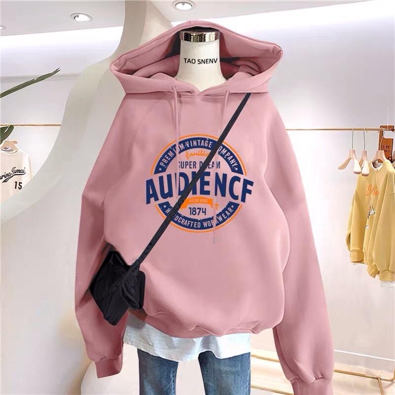 Áo khoác chui đầu hoodie nỉ ngoại tay phồng UNISEX ulzzang nam nữ AN874