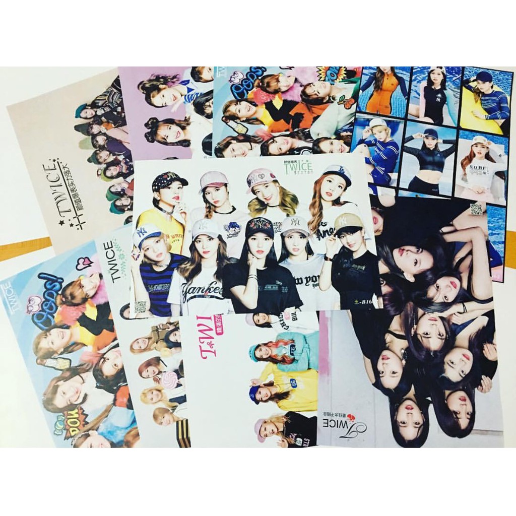 Bộ poster TWICE TW1 29x42cm