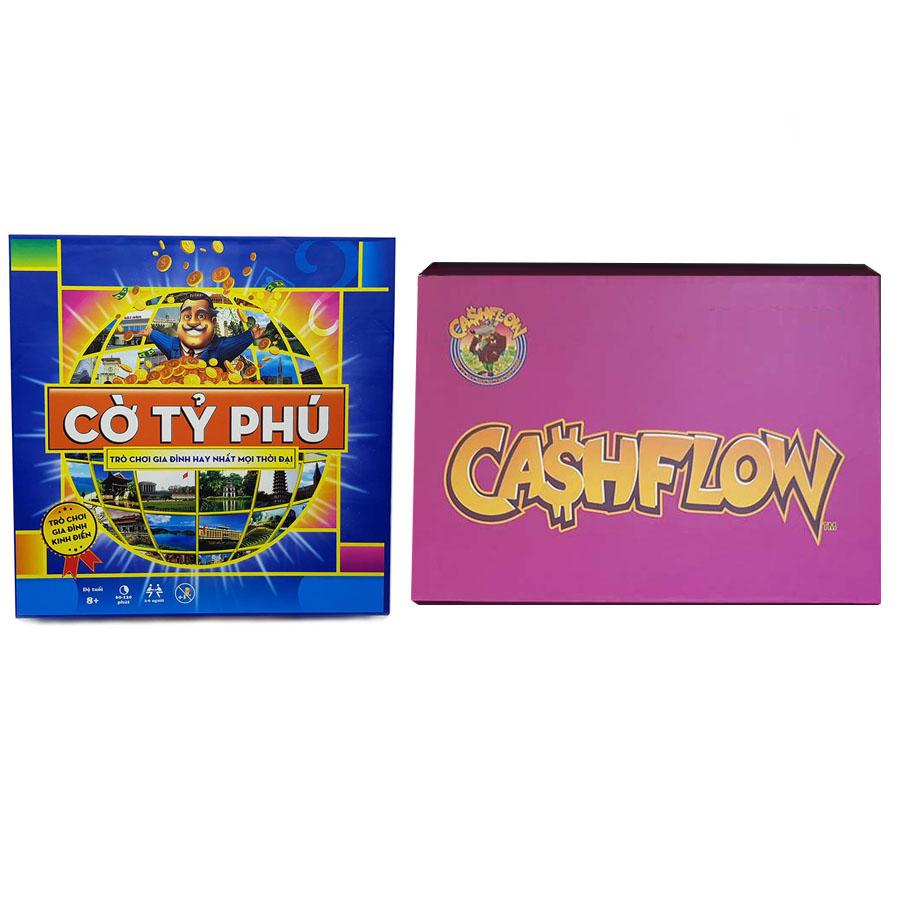 Combo dạy con làm giàu: Cờ Tỷ Phú Việt Nam + Game Cashflow