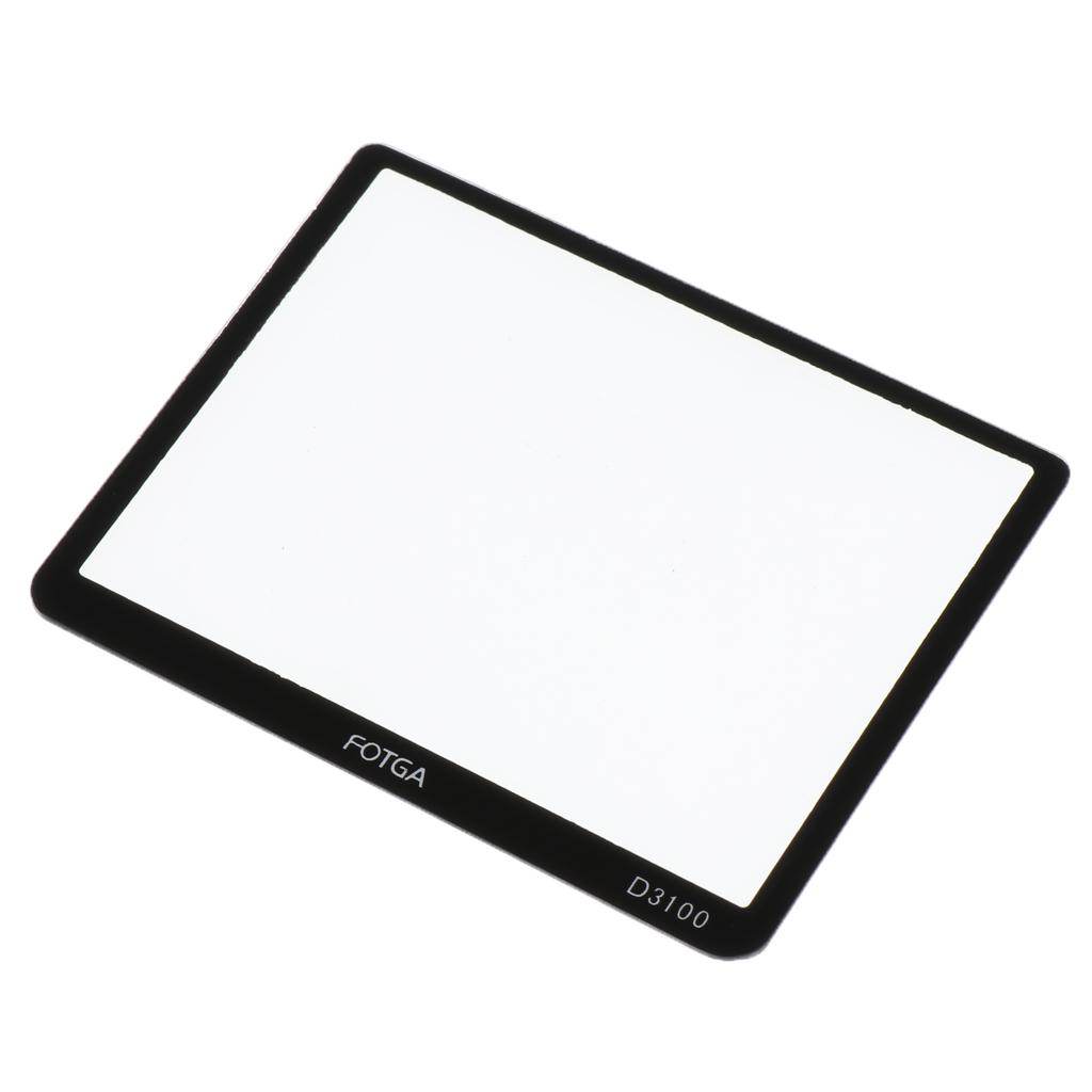 Digital Camera LCD Tempered Glass Screen Protector for  D3100