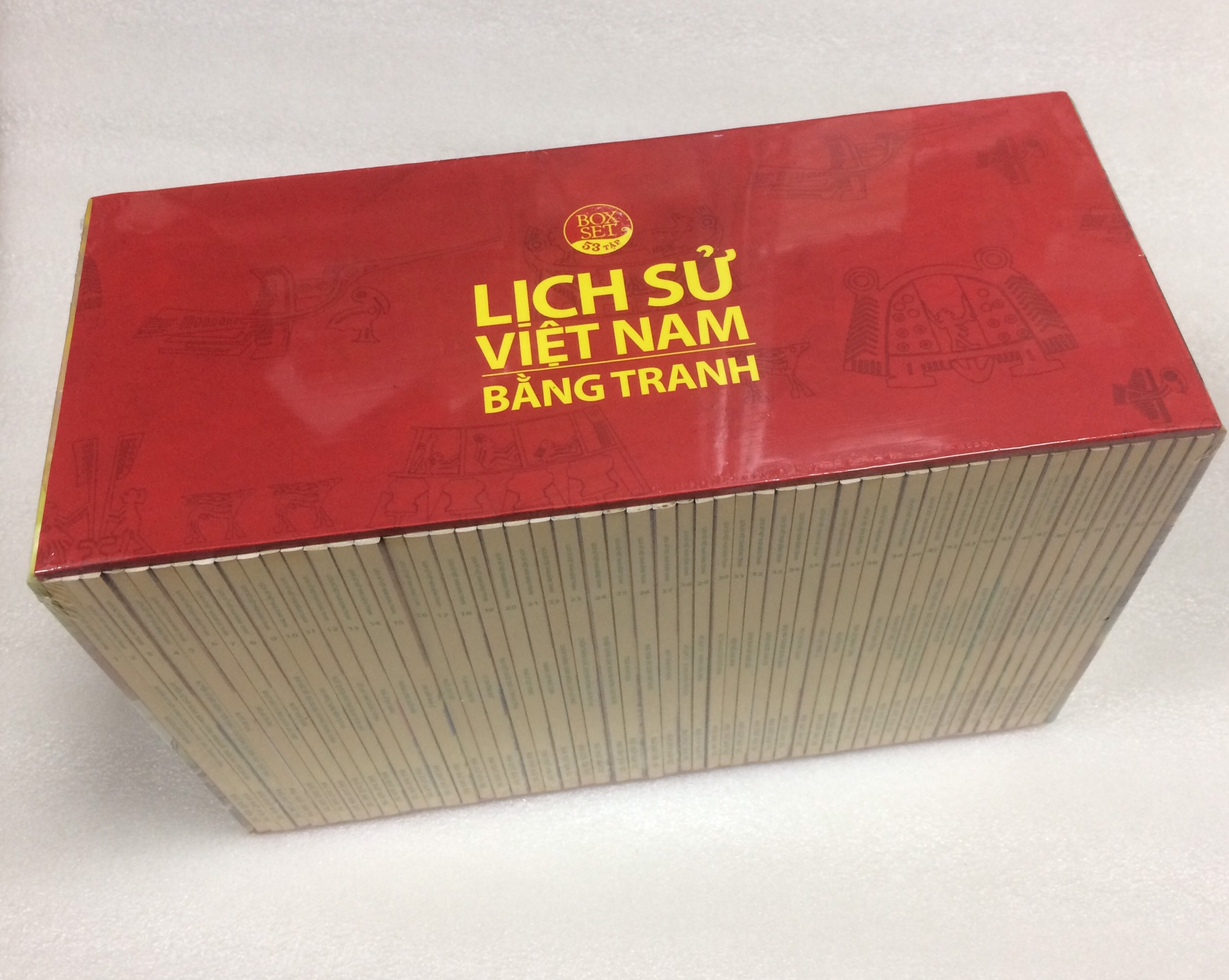 Lịch Sử Việt Nam Bằng Tranh- Trọn Bộ - Boxset 53 Cuốn