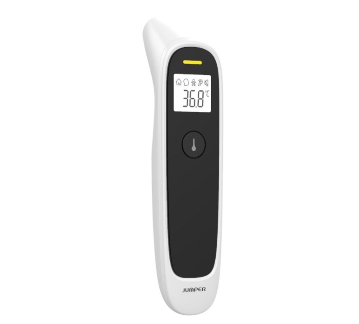 Nhiệt kế điện tử hồng ngoại không tiếp xúc, đo trán và tai 4 in 1 Jumper JPD-FR302