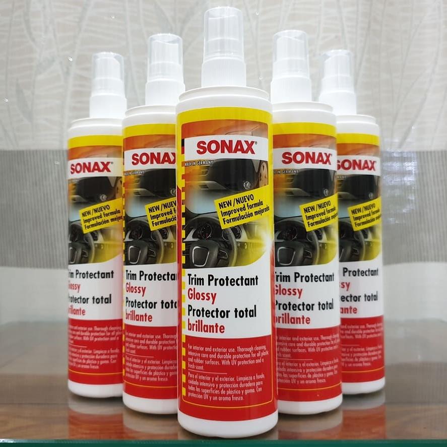 Làm sạch, bảo dưỡng nhựa và cao su Sonax Trim Protectant Glossy 300ml