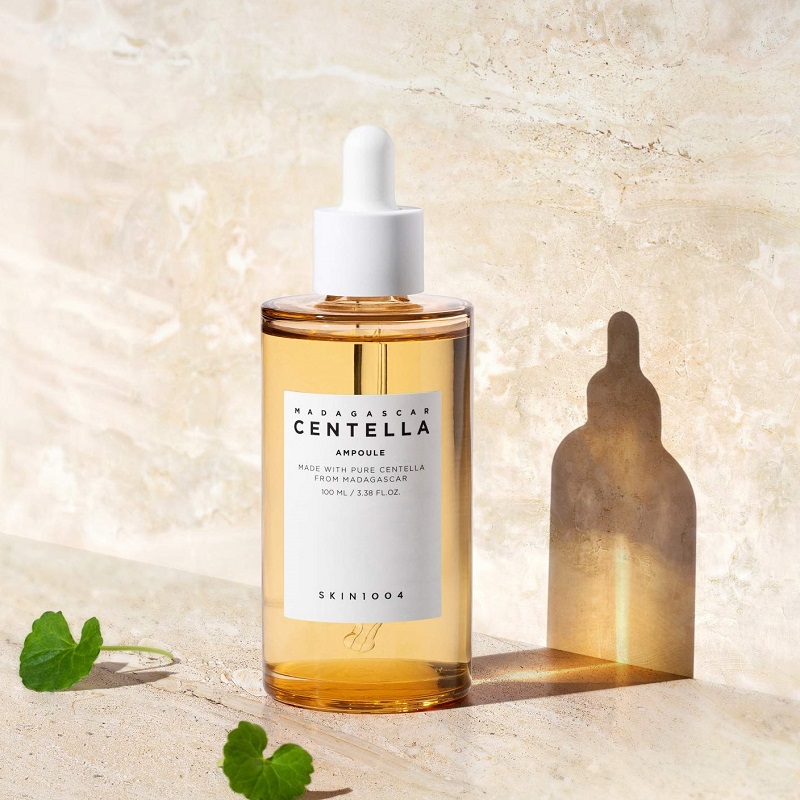Tinh Chất Rau Má Giảm Mụn, Phục Hồi Da Skin1004 Madagascar Centella Asiatica 100 Ampoule 55ml