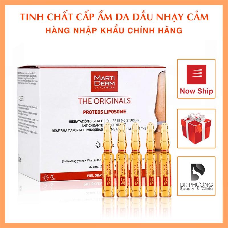 Tinh chất chống lão hóa, phục hồi và kiểm soát bã nhờn Martiderm The Originals Proteos Liposome