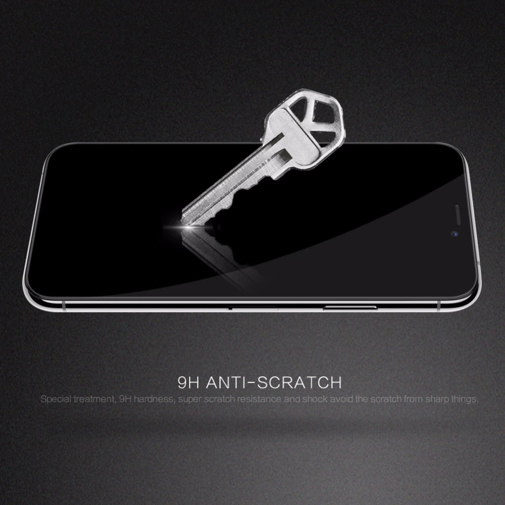 Miếng dán cường lực 3D full màn hình cho iPhone Xs Max / iPhone 11 Pro Max hiệu Nillkin Amazing CP+ Pro - Hàng chính hãng
